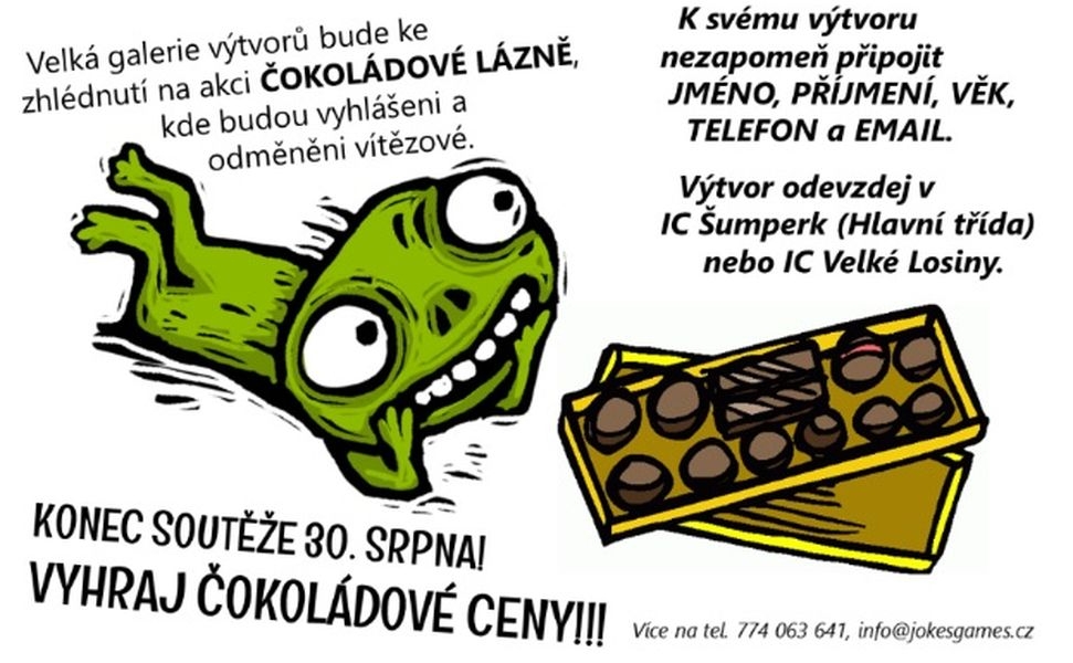 Soutěž pro milovníky čokolády v Šumperku zdroj: J.Gloza