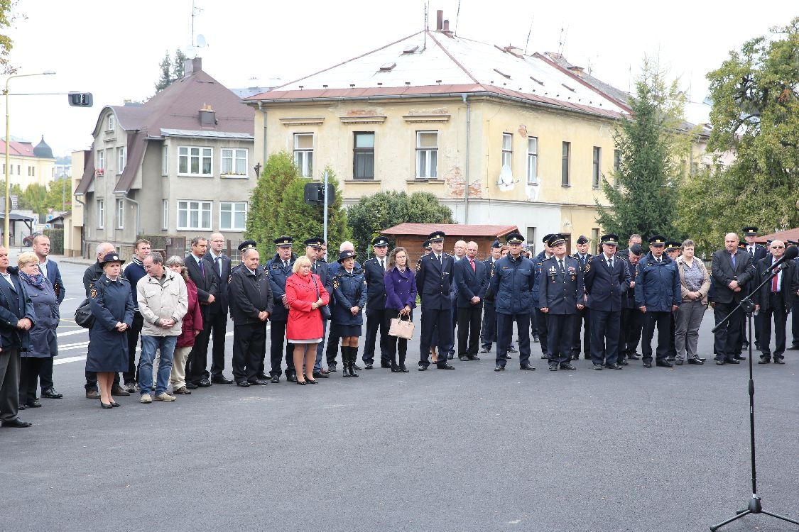 Slavnostní otevření stanice HZS a sídla územního odboru Šumperk foto: sumpersko.net