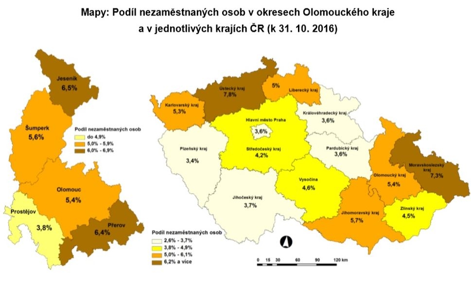 mapa zdroj: ÚP Olk.