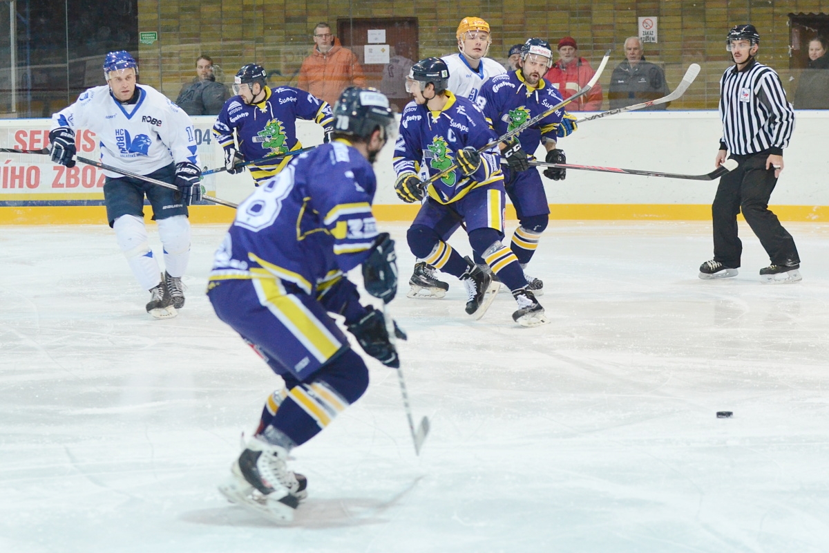 Šumperk vs Valašské Meziříčí foto: Věra Václavková - Draci Šumperk