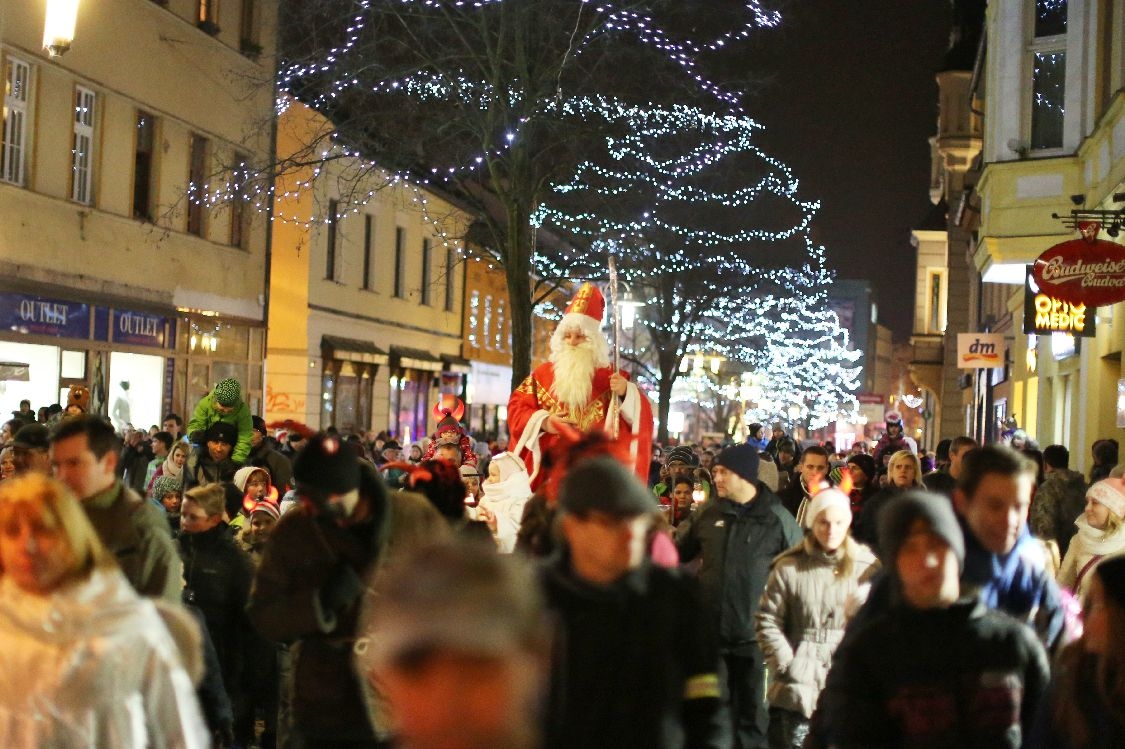 Mikulášské slavnosti v Šumperku foto: sumpersko.net