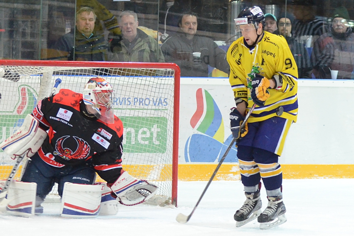 Šumperk vs Technika Brno foto: Věra Vachutková, Draci Šumperk