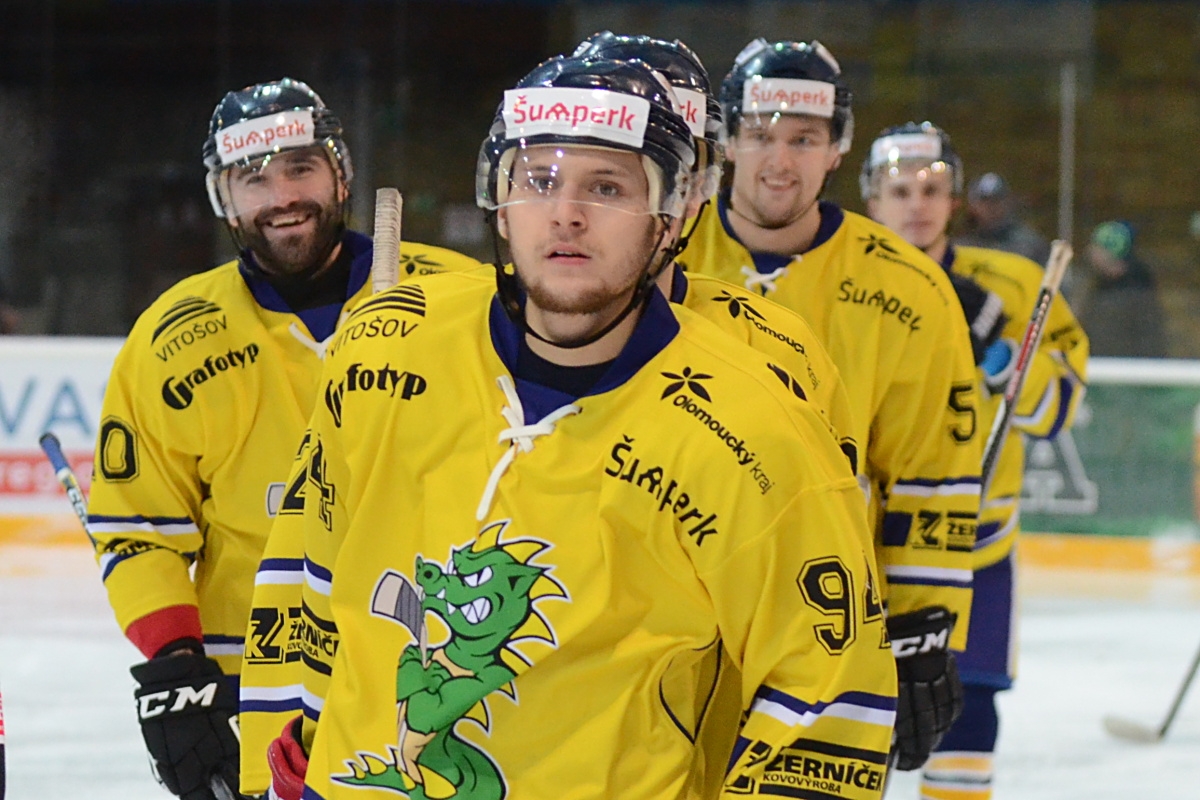 Šumperk vs Technika Brno foto: Věra Vachutková, Draci Šumperk