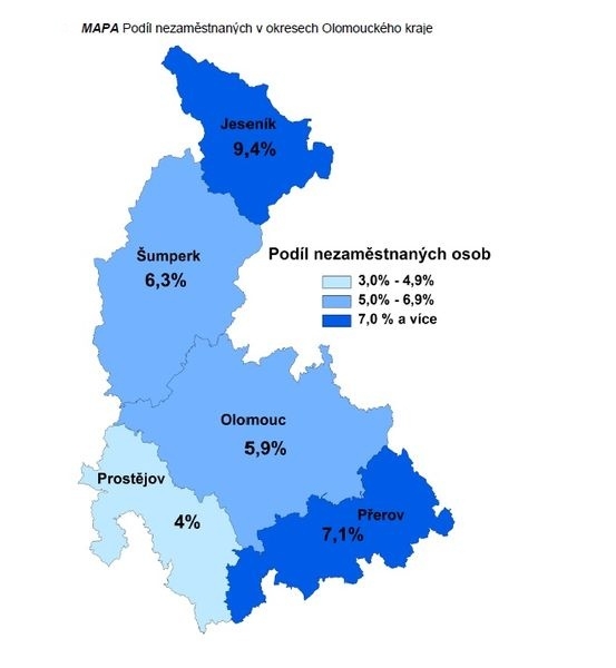 mapa zdroj: ÚP Olk.