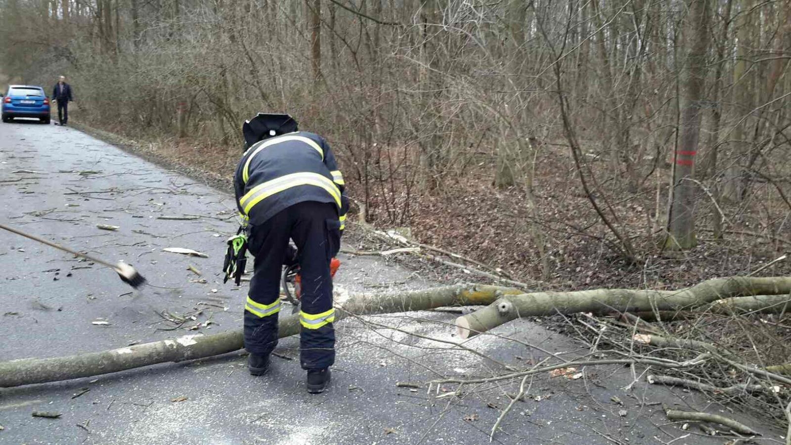 Silný vítr v kraji zaměstnává hasiče zdroj foto: HZS OLK