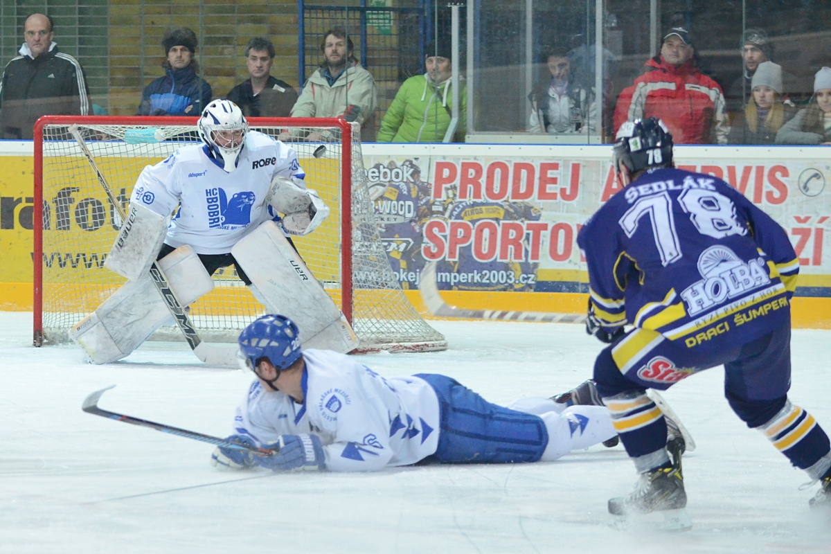 Šumperk vs Valašské Meziříčí zdroj foto: Draci - Věra Václavková