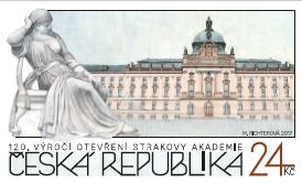 známka Strakova akademie zdroj: MPO