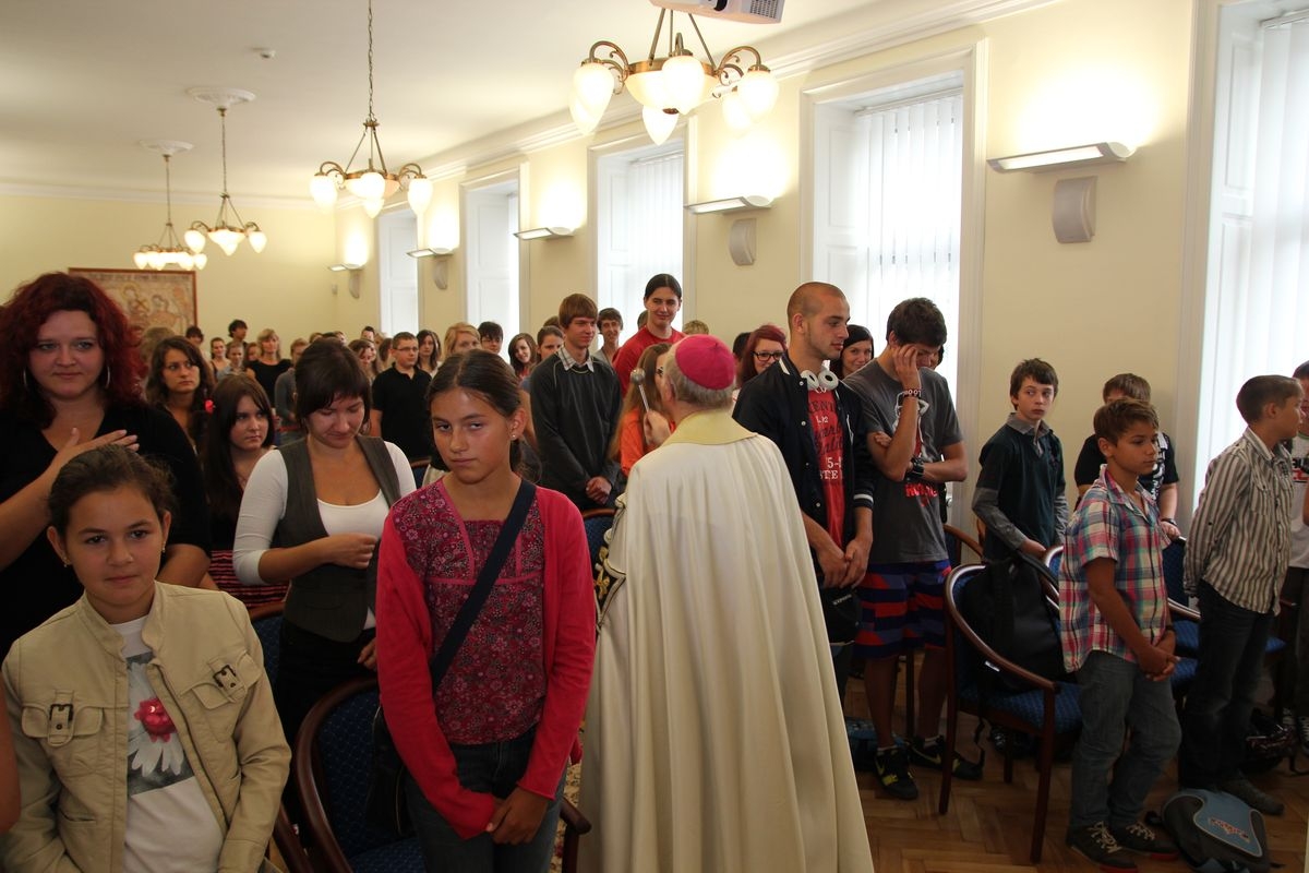 Olomouc - zahájení školního roku CGNŘ foto:sumpersko.net