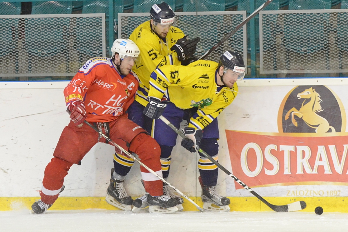 HC RT TORAX Poruba vs Draci Šumperk foto: Věra Václavková - Draci Šumperk