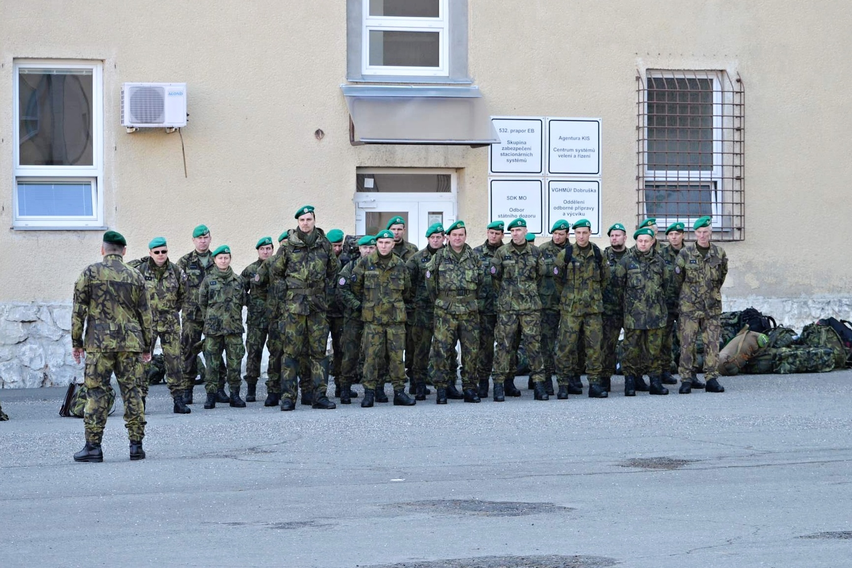 Cvičení Orlík 2017 foto: archiv roty