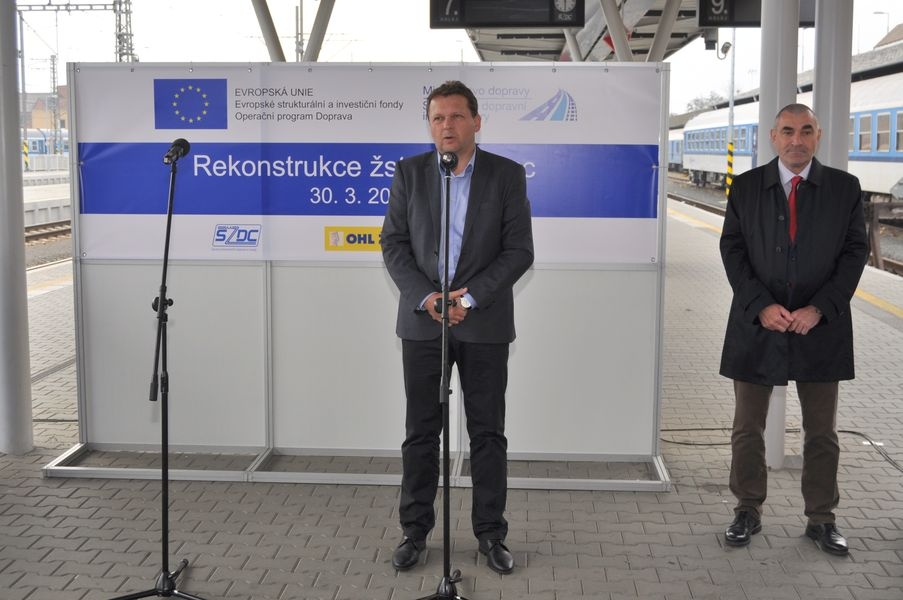 rekonstrukce olomouckého hlavního nádraží - slavnostní otevření zdroj foto: SŽDC