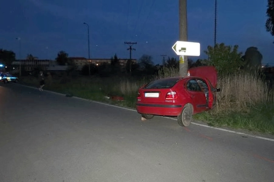 DN mezi obcemi Zvole a Lukavice zdroj foto: PČR