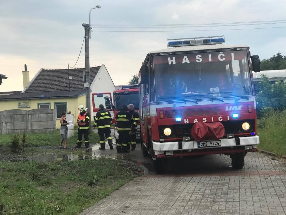 zásahy hasičů v Olomouckém kraji zdroj foto: HZS Olk