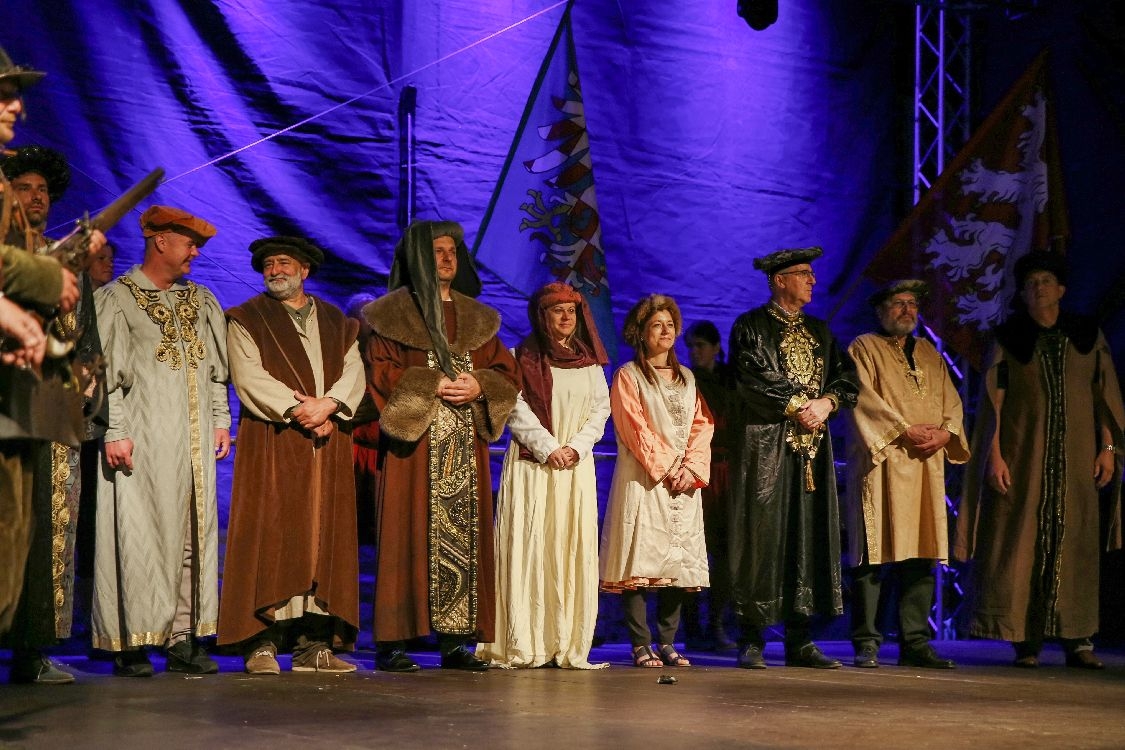 Slavnosti města Šumperka - dobová tematika - ceremonie foto: šumpersko.net - M. Jeřábek