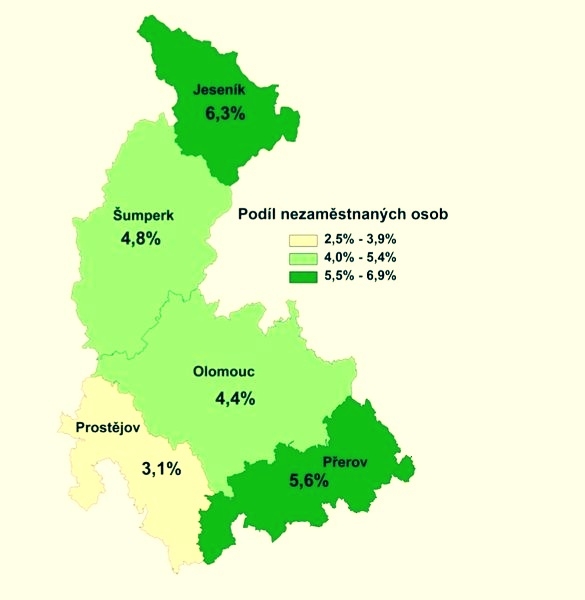 mapa zdroj: ÚP Olk.