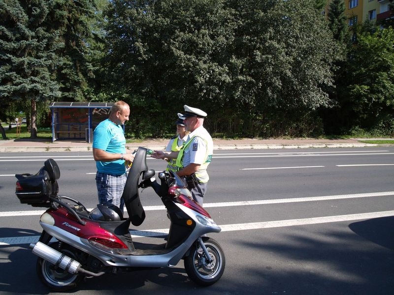 Policisté v Šumperku kontrolovali motorkáře zdroj foto: PČR