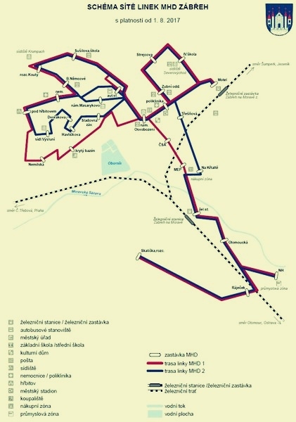 Zábřeh mění systém místní hromadné dopravy zdroj:muz
