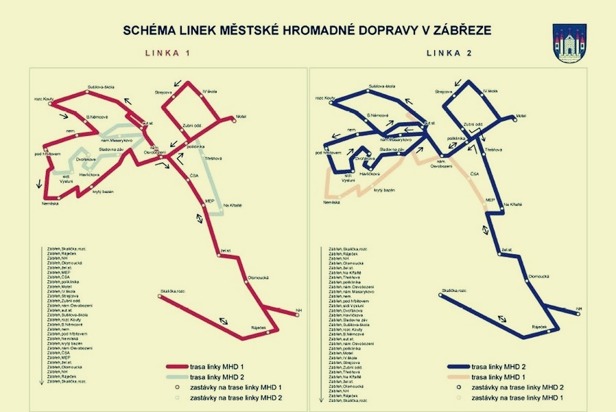 Zábřeh mění systém místní hromadné dopravy zdroj:muz