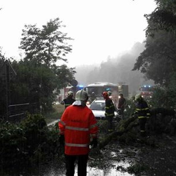 Hasiči v kraji likvidovali následky spojené s bouřkami zdroj foto: FB HZS Olk.