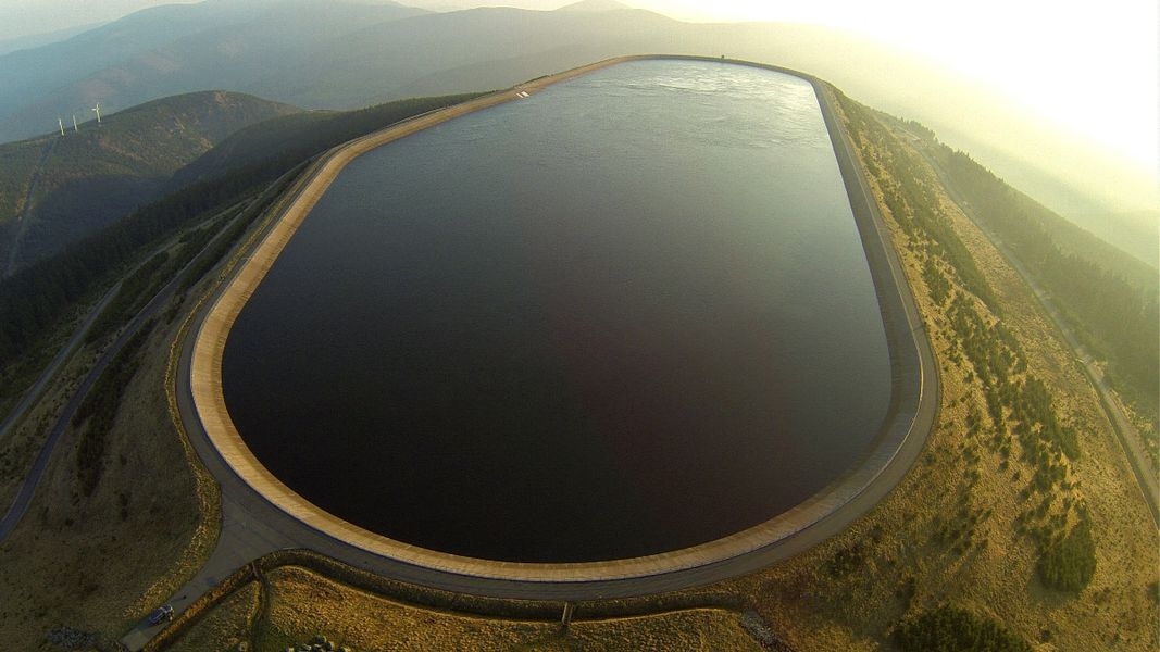 PVE - Dlouhé stráně - horní nádrž zdroj foto: V. Sobol