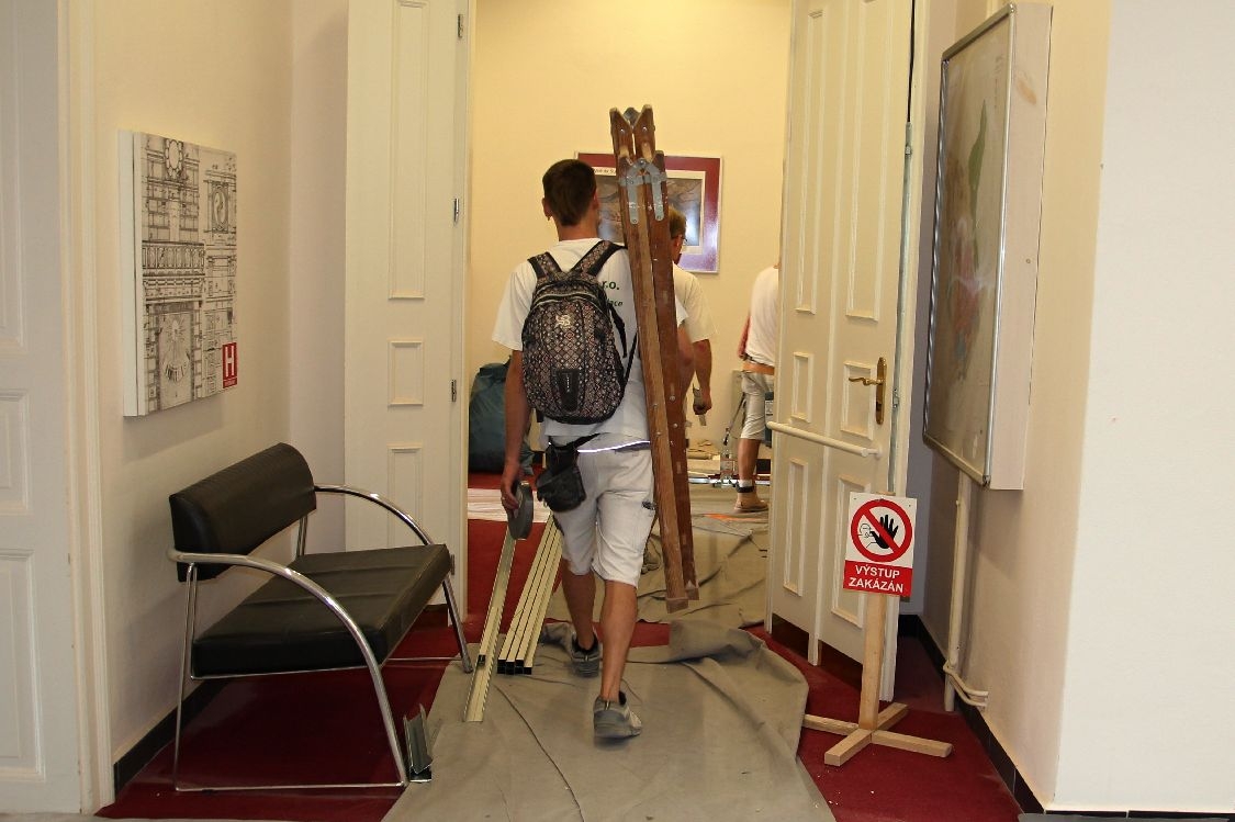 Śumperk - rekonstrukce historické budovy radnice foto: šumpersko.net