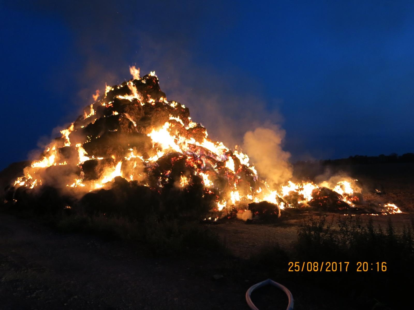 Želechovice - zásah hasičů zdroj foto: HZS Olk