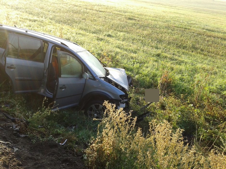 DN - na komunikaci z Horní Loděnice na Moravský Beroun zdroj foto: PČR