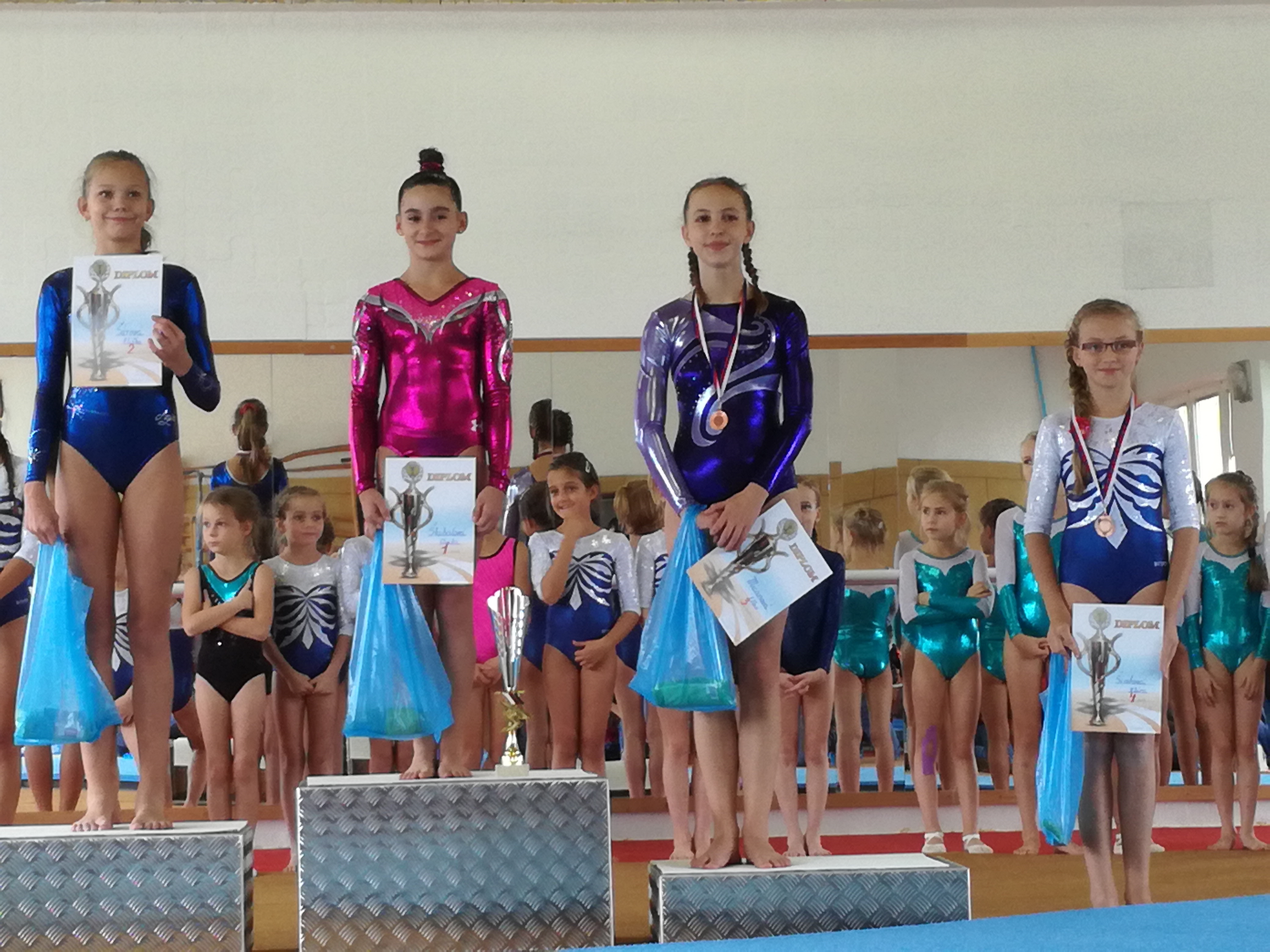 Šumperské sportovní gymnastky závodily v Bruntále zdroj foto: Oddí