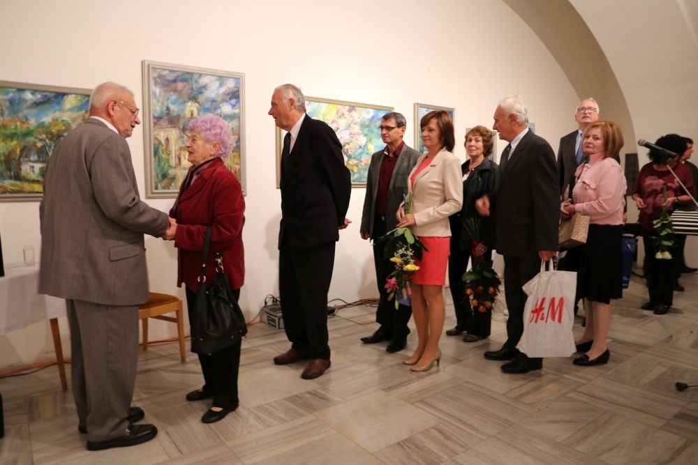 Lubomír Bartoš - vernisáž výstavy zdroj foto: VMŠ