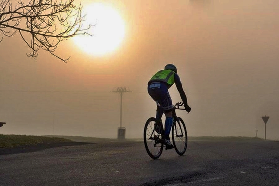 David Jílek zvítězil v závodu Winterman Czech Extreme Triathlon zdroj foto: P.J.