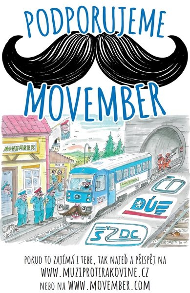 akce Movember zdroj: M. Bezuchová