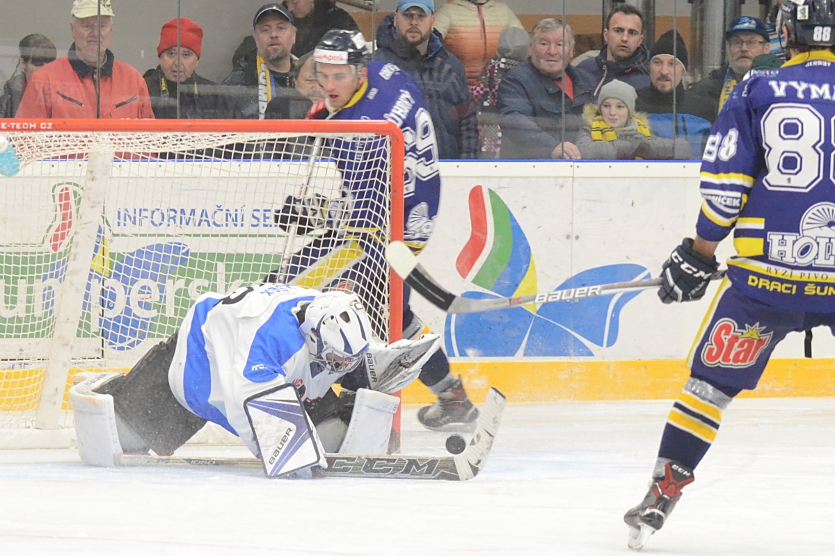 Šumperk vs Valašské Meziříčí zdroj foto: Draci Šumperk - Věra Václavková