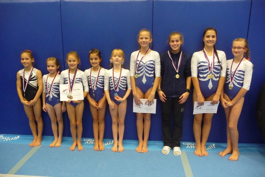 Šumperské sportovní gymnastky uspěly v Prostějově zdroj foto: oddíl