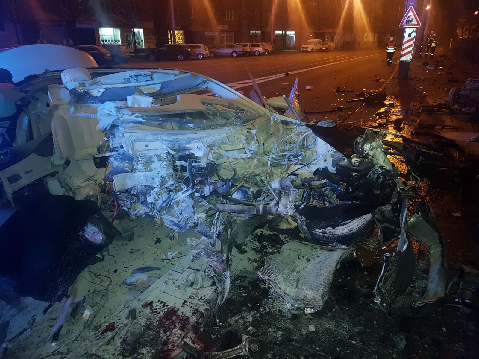 DN Olomouc - tragická dopravní nehoda na ulici Wolkerova zdroj foto: HZS Olk