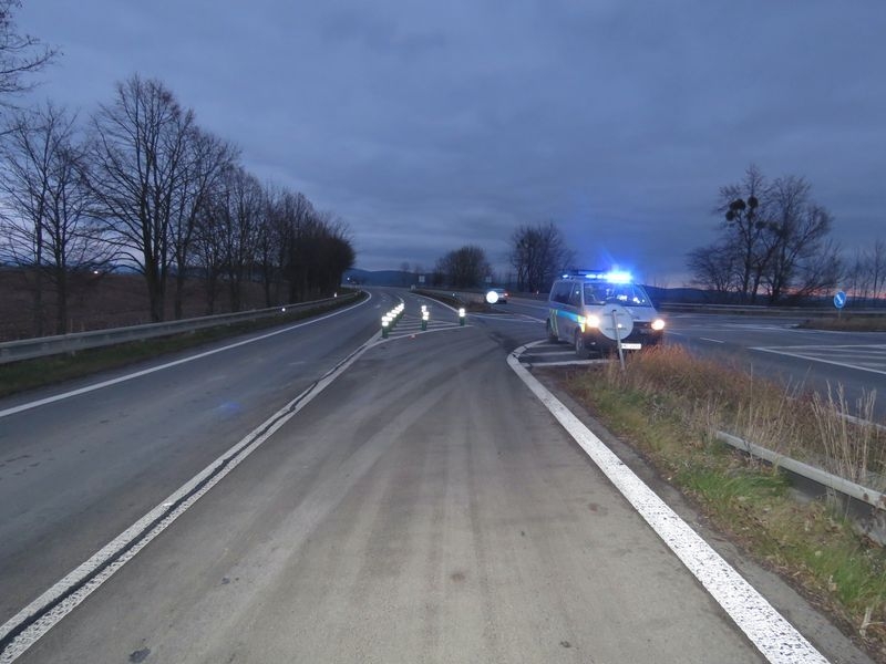 křižovatka s ulicí Zábřežskou v Mohelnici zdroj foto: PČR