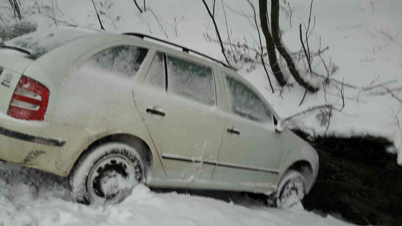 silný vítr a sněžení v Olomouckém kraji zdroj foto: HZS Olk