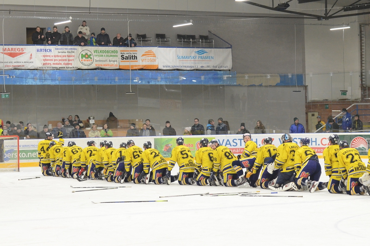 Draci Šumperk vs Hodonín zdroj foto: Draci Šumperk - Věra Václavková