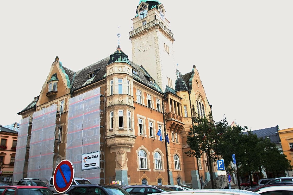 Šumperk - rekonstrukce historické budovy radnice foto: archiv šumpersko.net