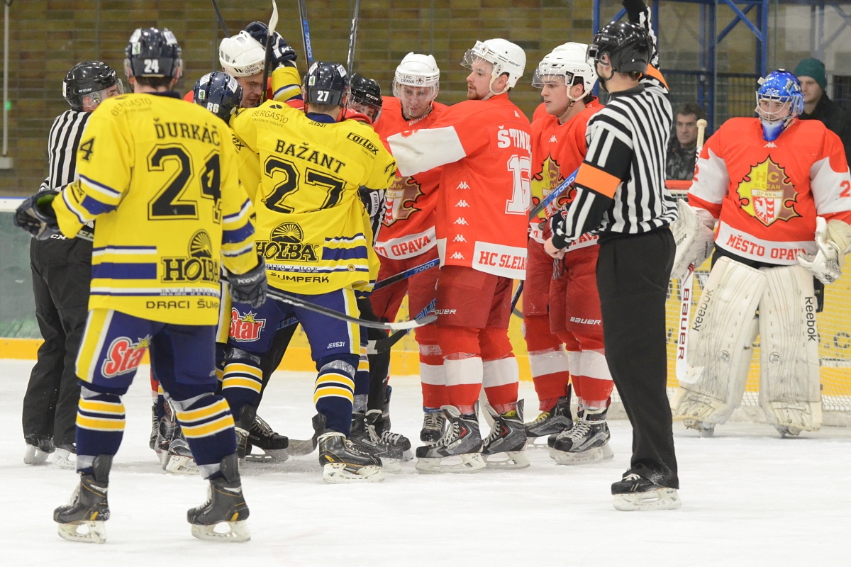 Šumperk vs Opava zdroj foto: Draci Šumperk - Věra Václavková