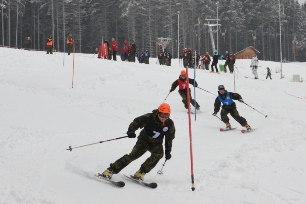 Na sjezdovce Ski arény Vrbno pod Pradědem foto: Jiří Pařízek