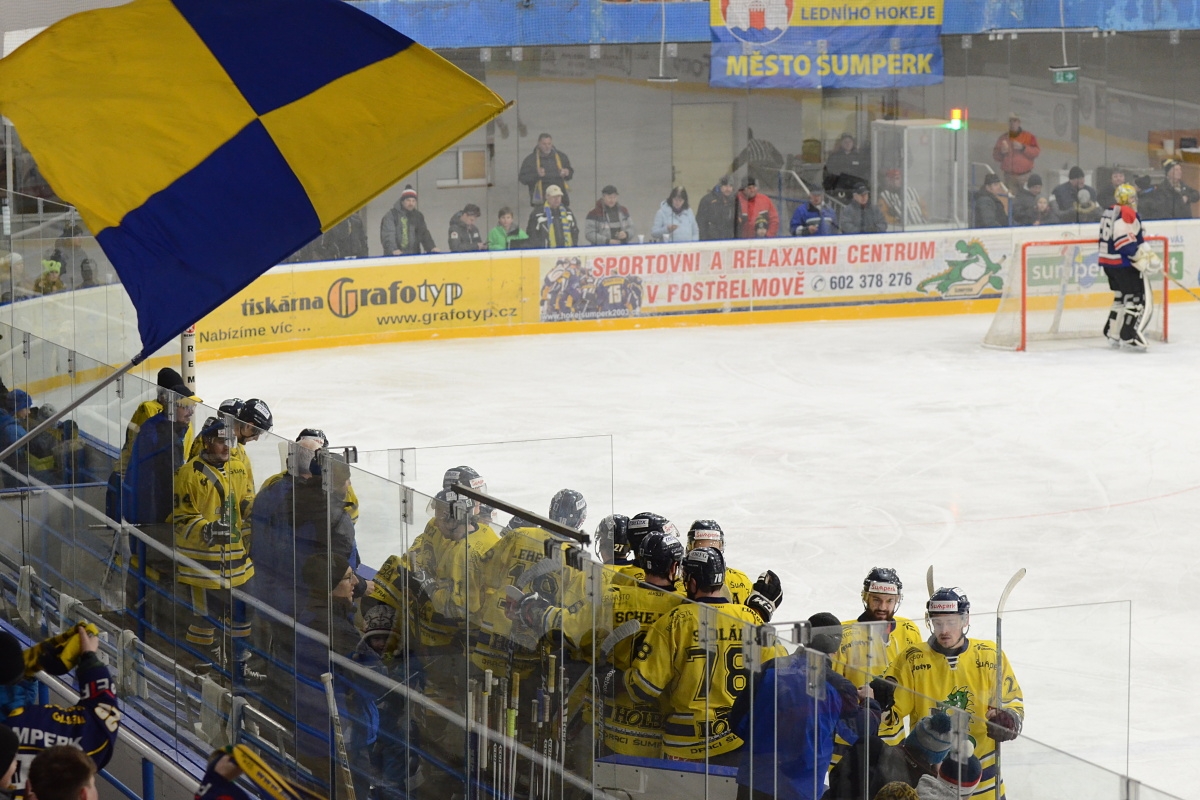 Šumperk vs Kopřivnice foto: Draci - Věra Václavková