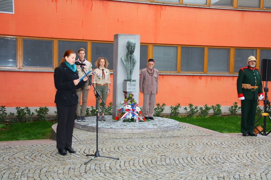 Oslavy 100. výročí založení samostatného československého státu v Šumperku zdroj foto: mus