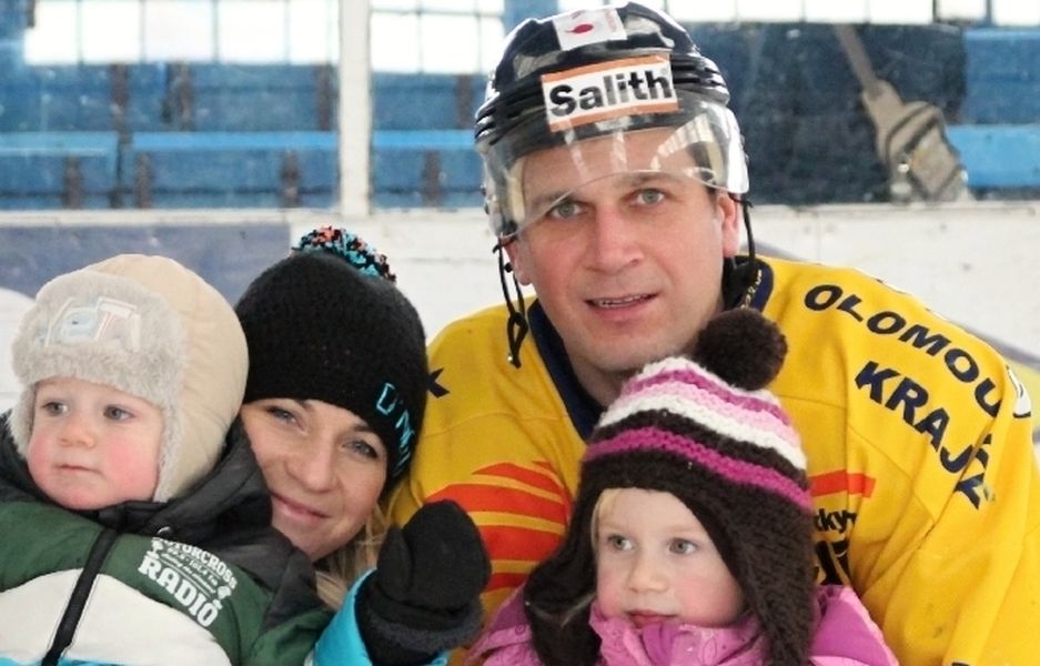 kapitán hokejového týmu Aleš Holík
