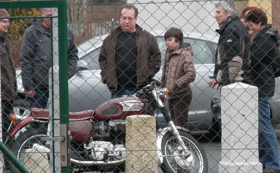 Historické motocykly zdroj foto:Muzeum silnic