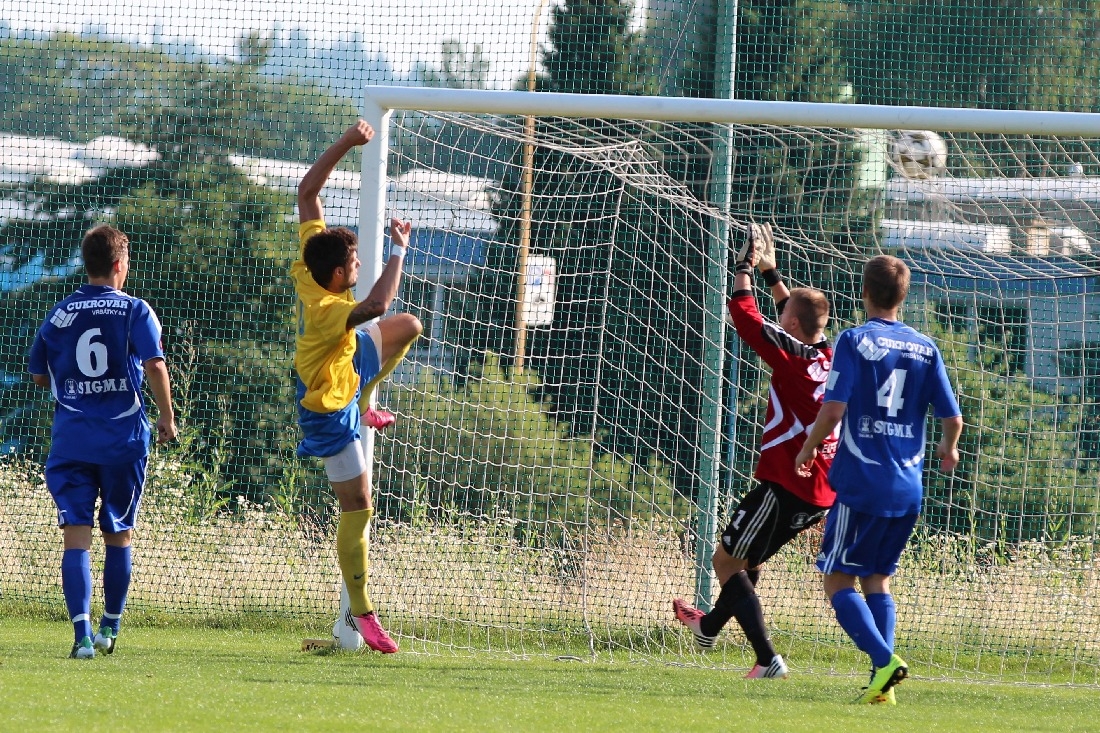 Gábor snižuje na 1:2,foto:šumpersko.net