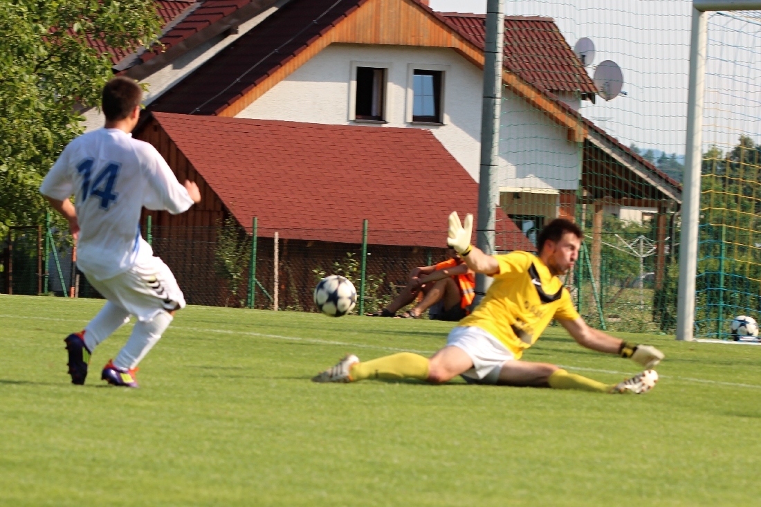 VYškov střílí branku na 0:1,foto:šumpersko.net