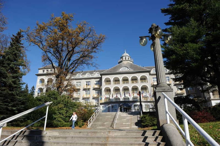 Sanatorium Priessnitz zdroj foto:V.Janků