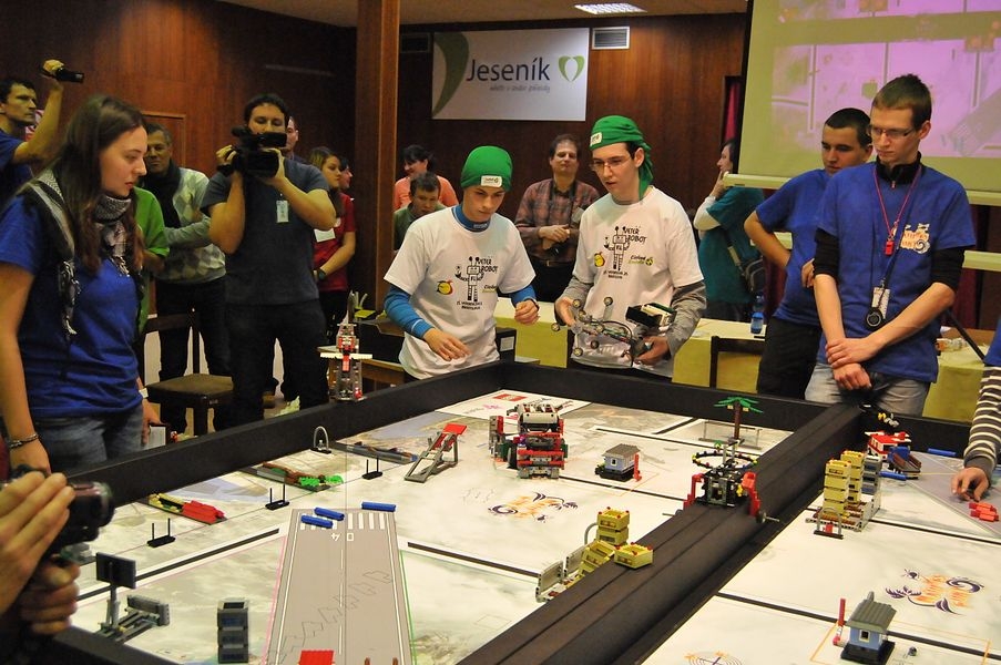 Vitěz Robotgame, slovenský tým VeterRobot z Bratislavy