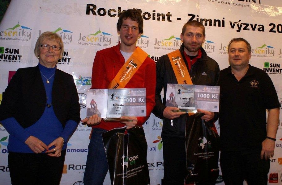 vítězná dvojice Zimní výzvy 2014 - Paloncy-Šilar zdroj:HV