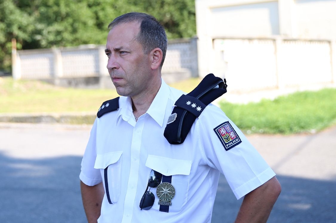 Pavel Havlena - vedoucí šumperského dopravního inspektorátu